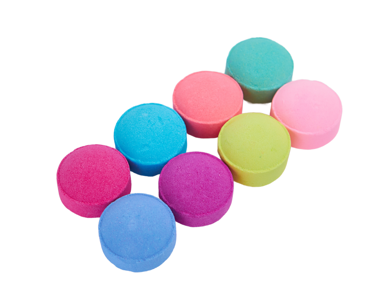 8 Mini Bath Bombs Bag with Prize