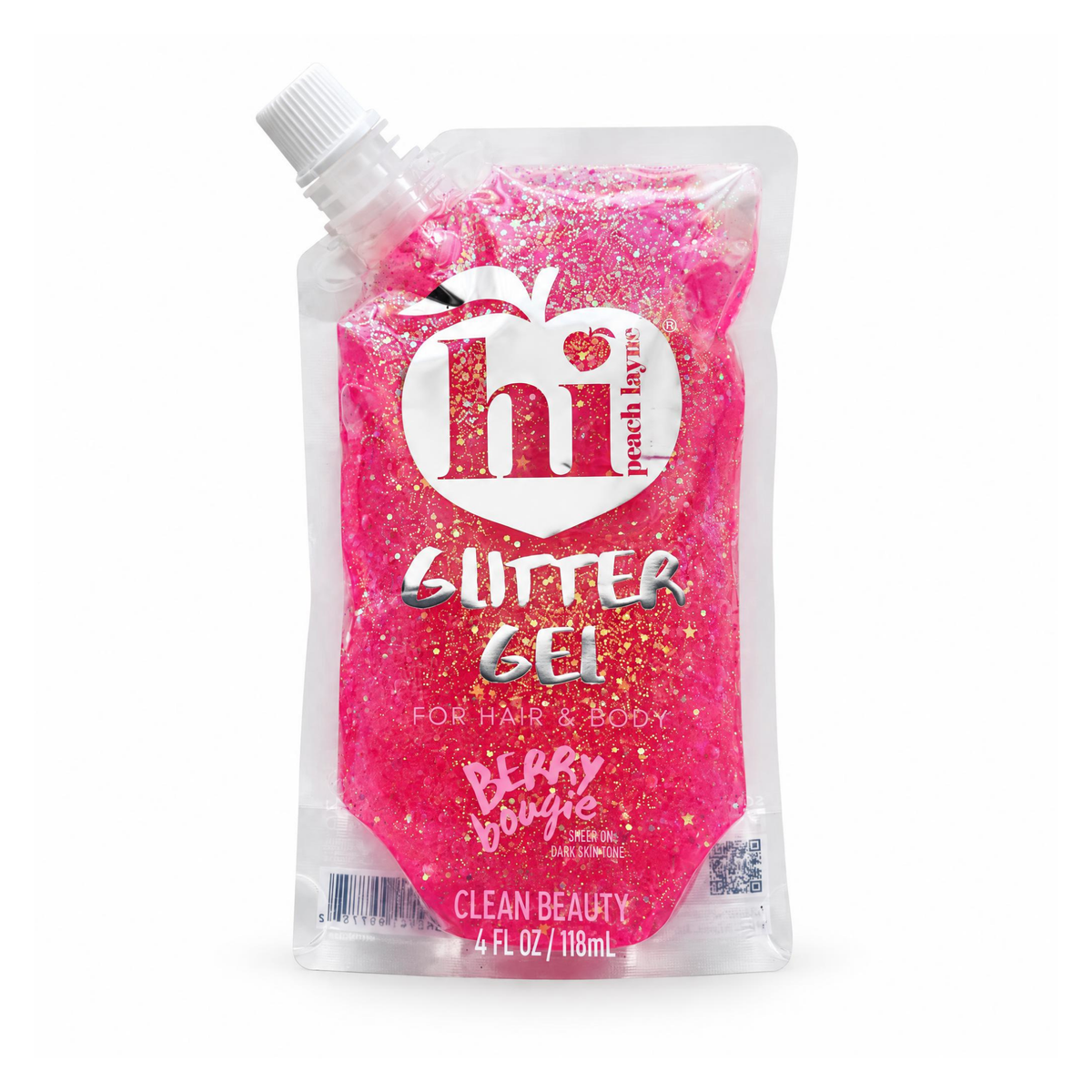 Hot Pink Glitter Gel