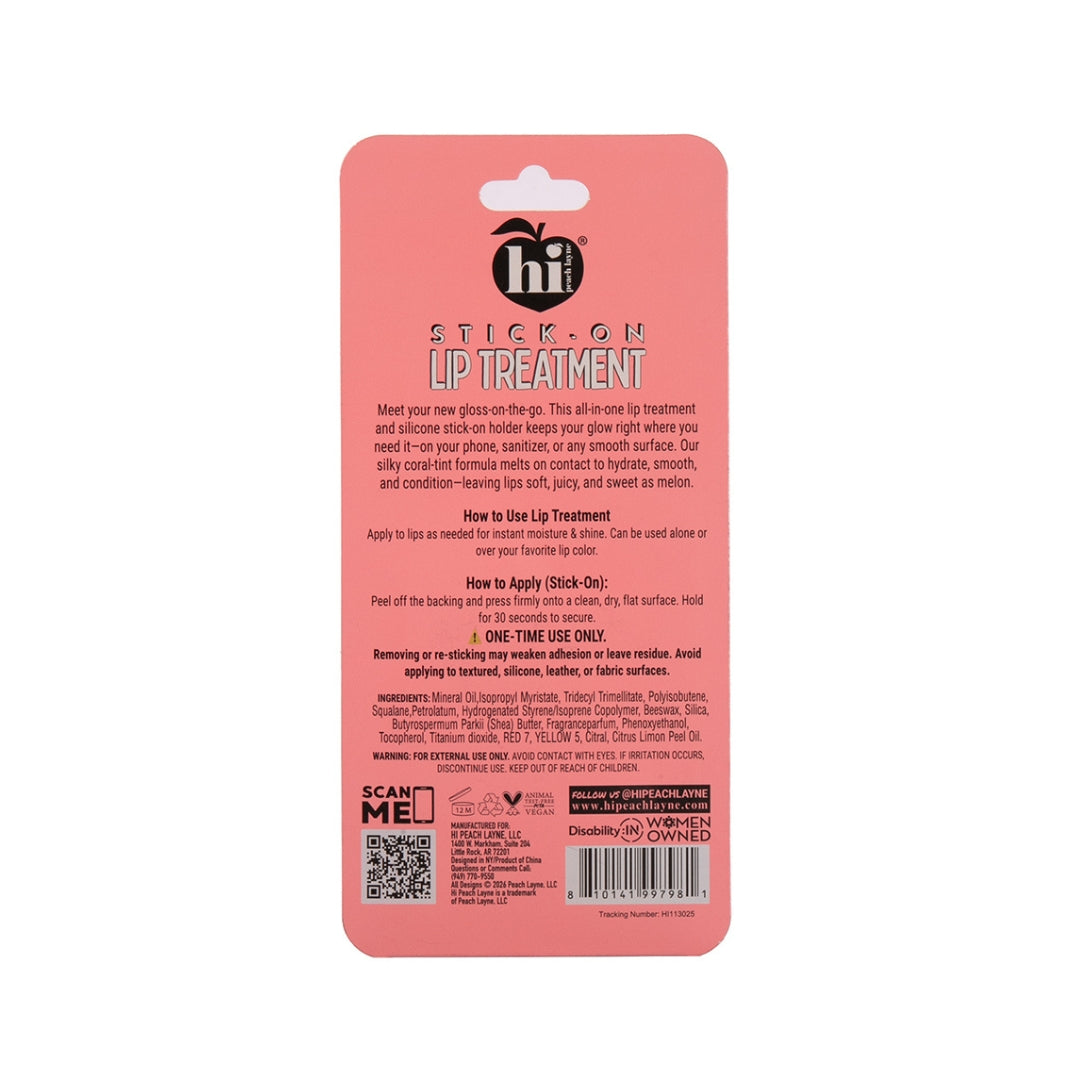 Watermelon Whirl Stick On Lip Treatment