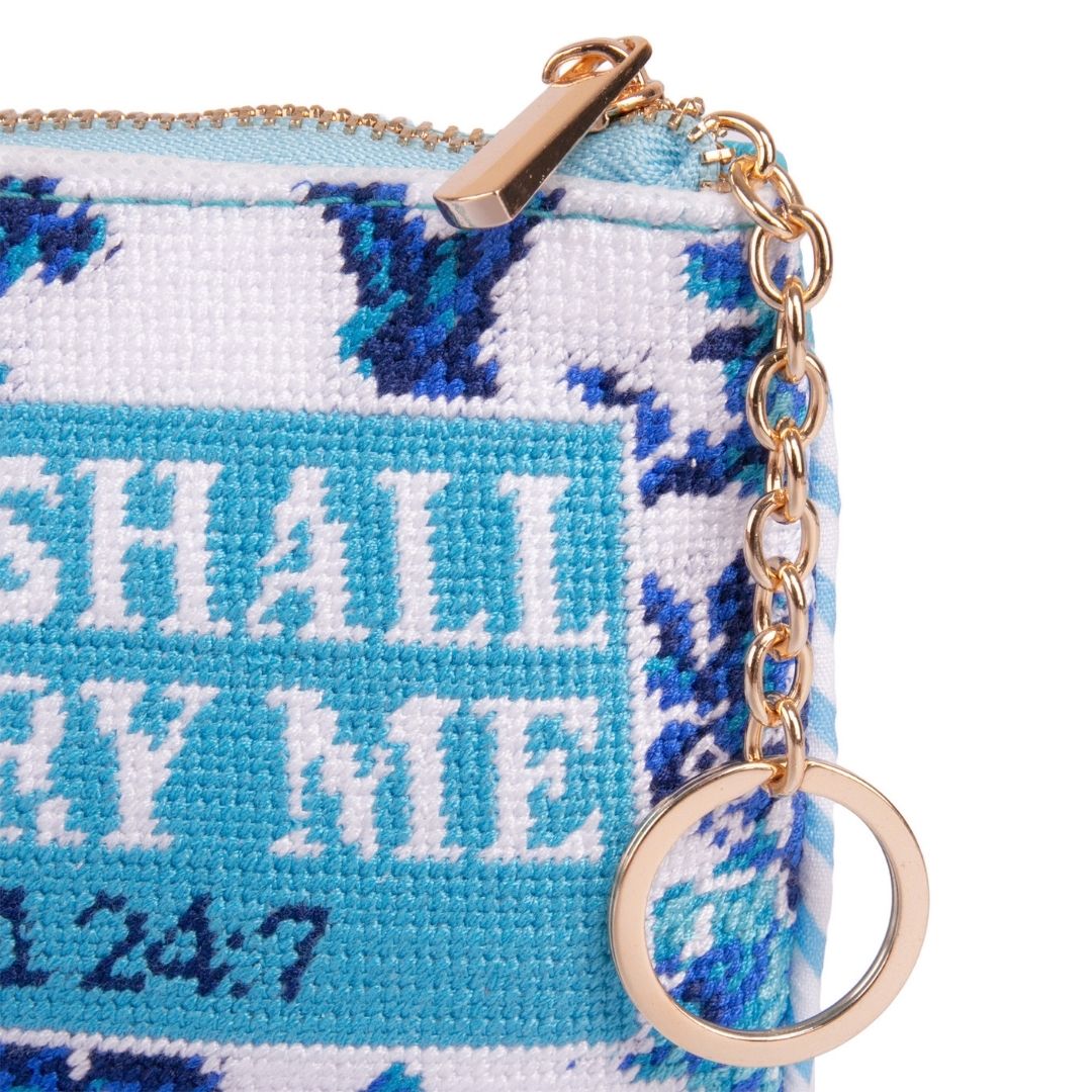 Keychain Pouch 'Thou Shall Not Try Me'
