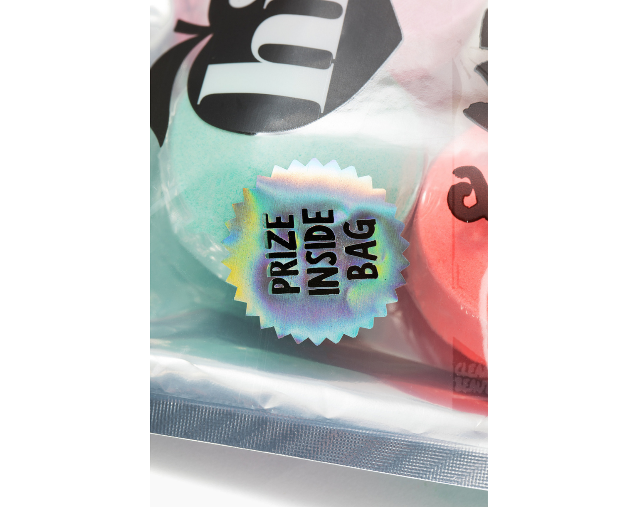 8 Mini Bath Bombs Bag with Prize