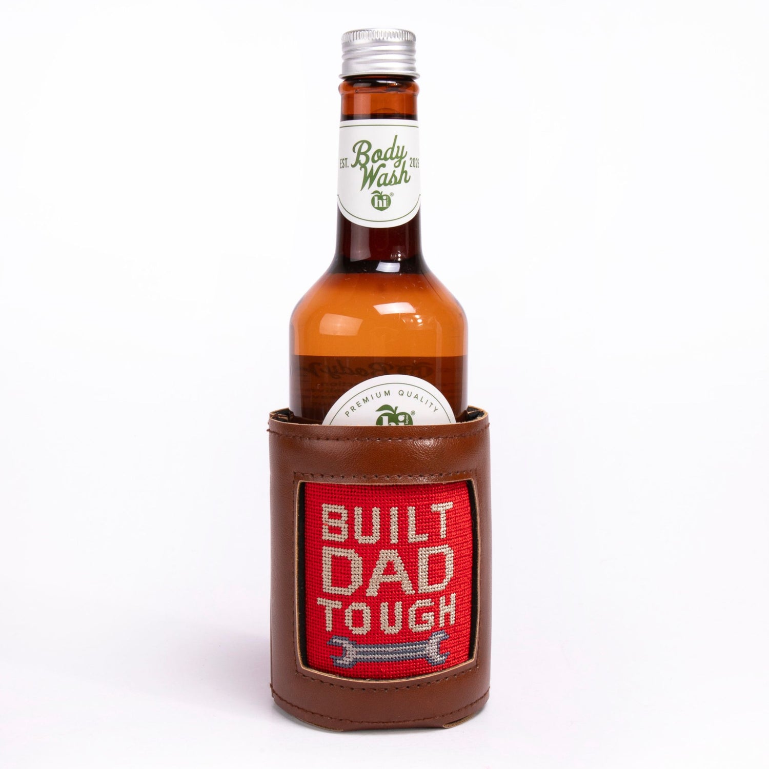Hi Peach Layne Built Dad Tough Koozie and 3-in-1 Body Wash Set