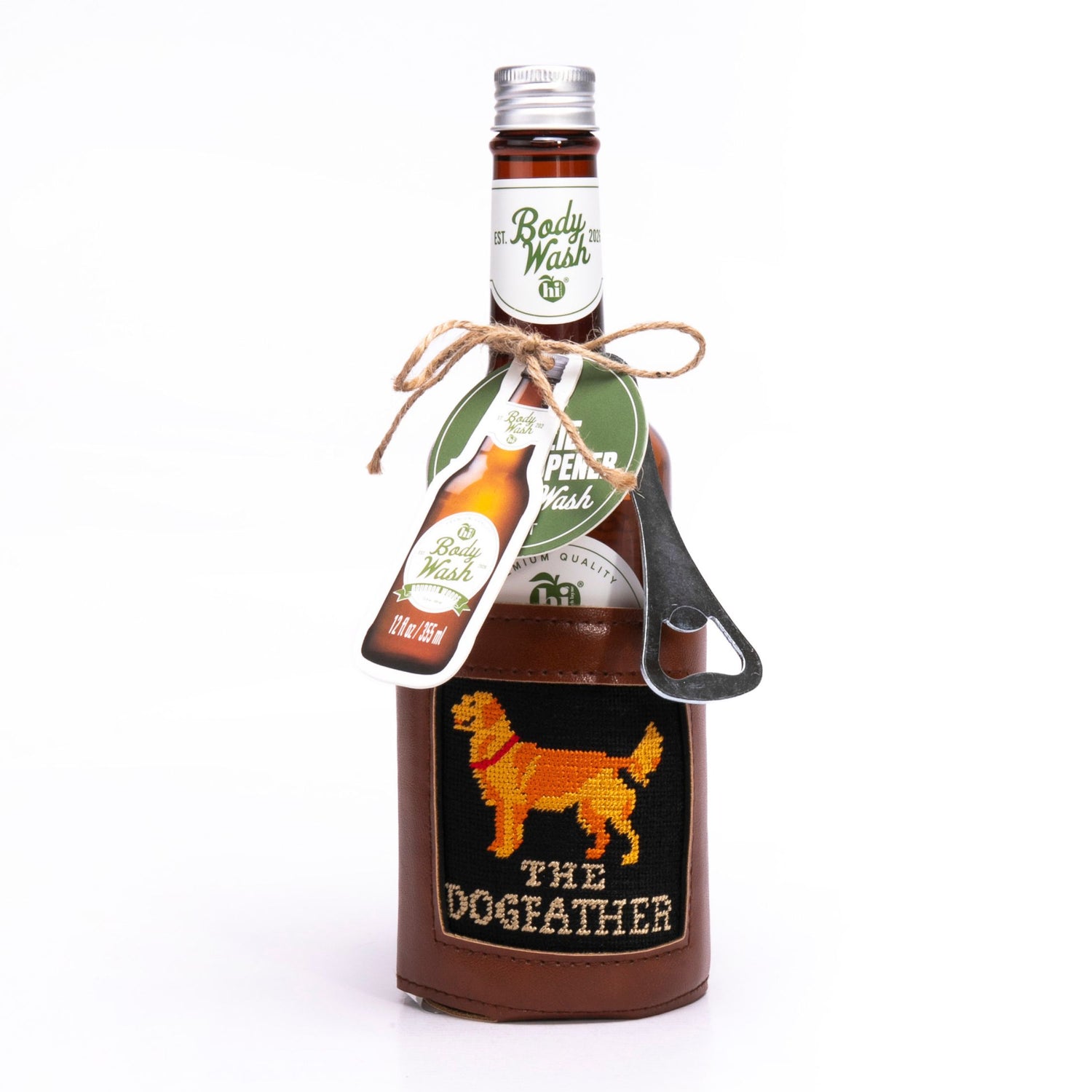 Hi Peach Layne The Dogfather Koozie and 3-in-1 Body Wash Set