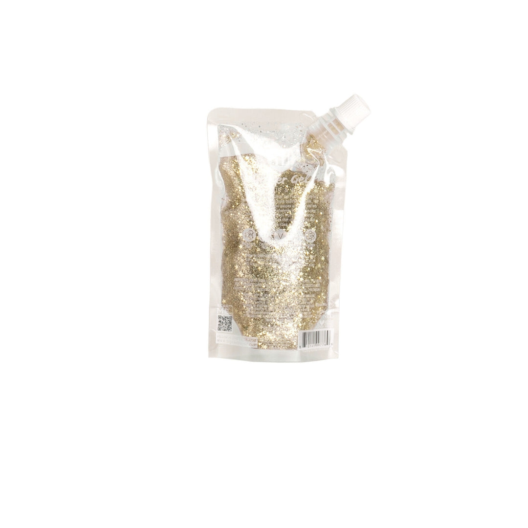 Gold Glitter Gel