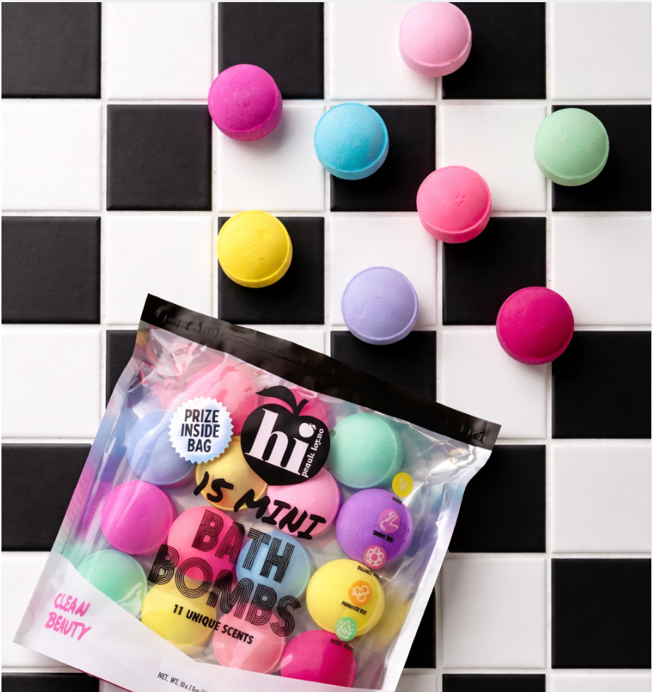 15 Mini Bath Bombs Bag with Prize