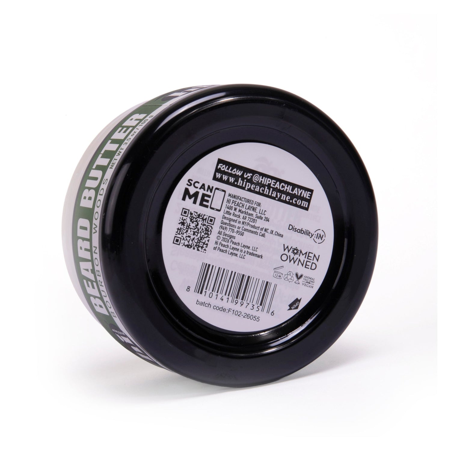Hi Peach Layne, Father's Day Gift, Beard Butter, 3.5oz