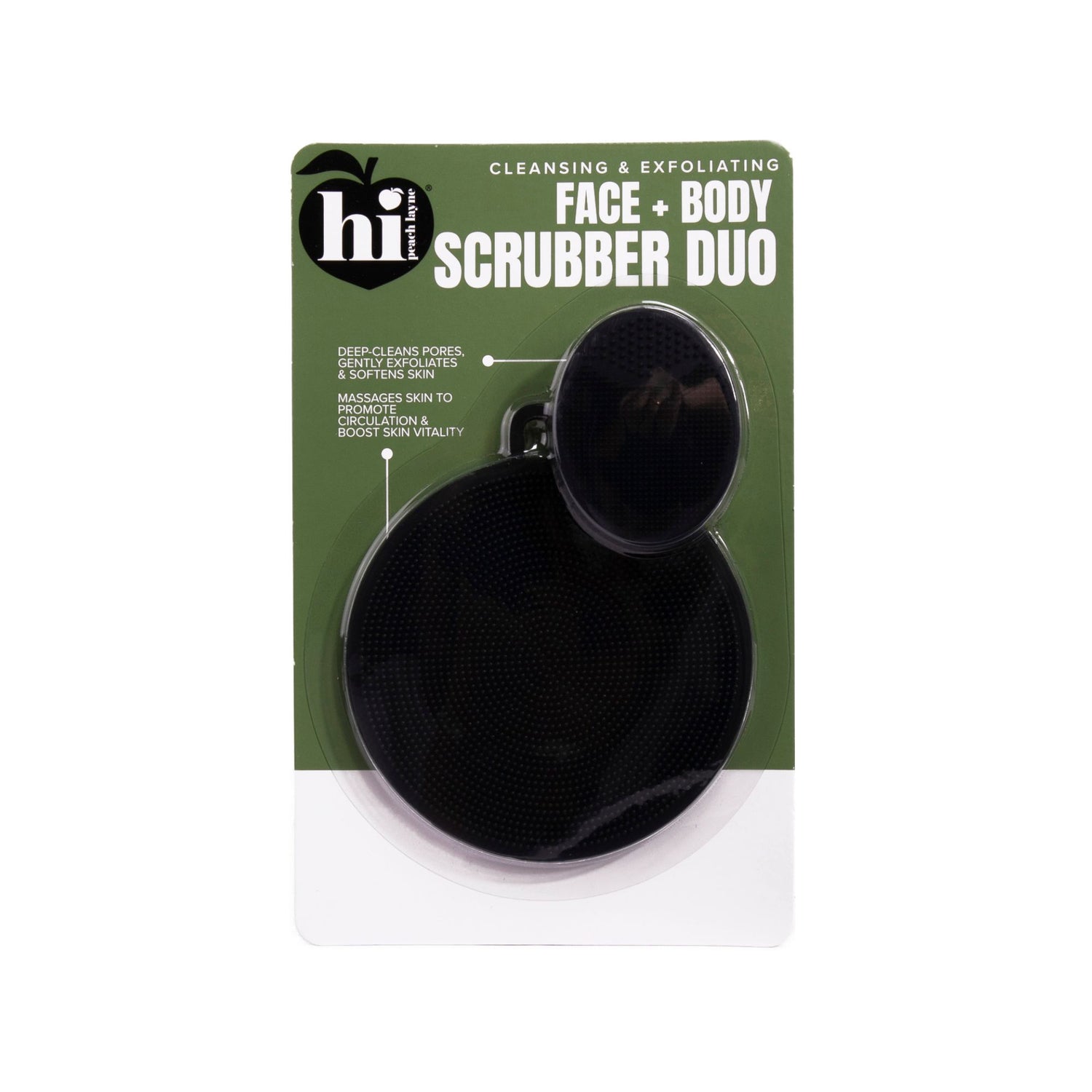 Face and Body Scrubber Duo