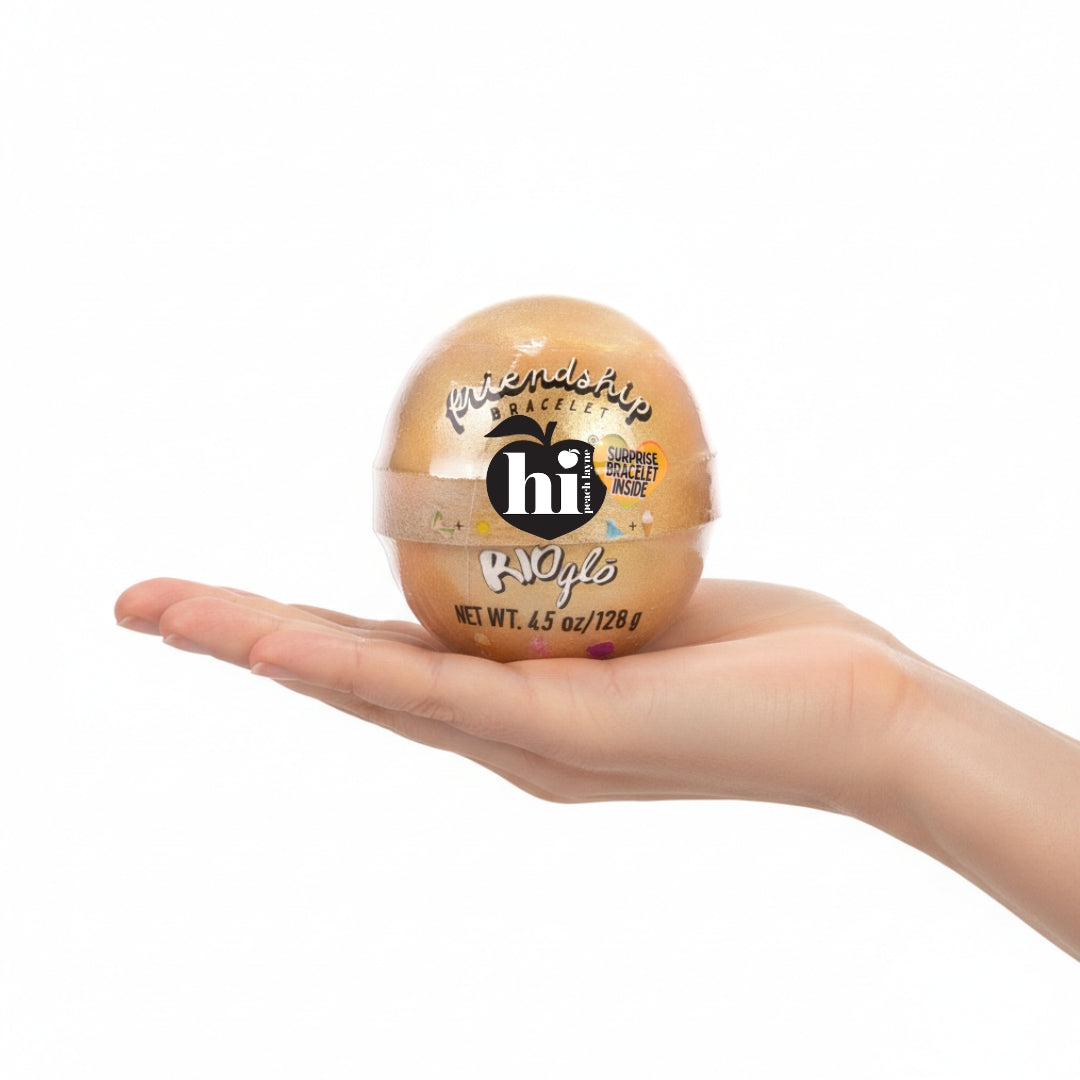 Rio Glo Friendship Bath Bomb | Hi Peach Layne