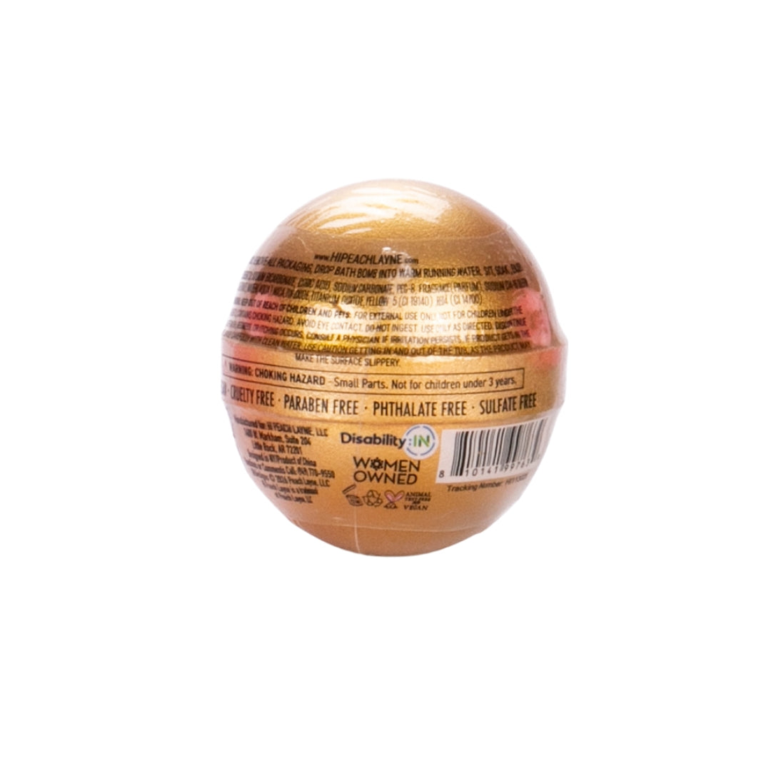 Rio Glo Friendship Bath Bomb | Hi Peach Layne