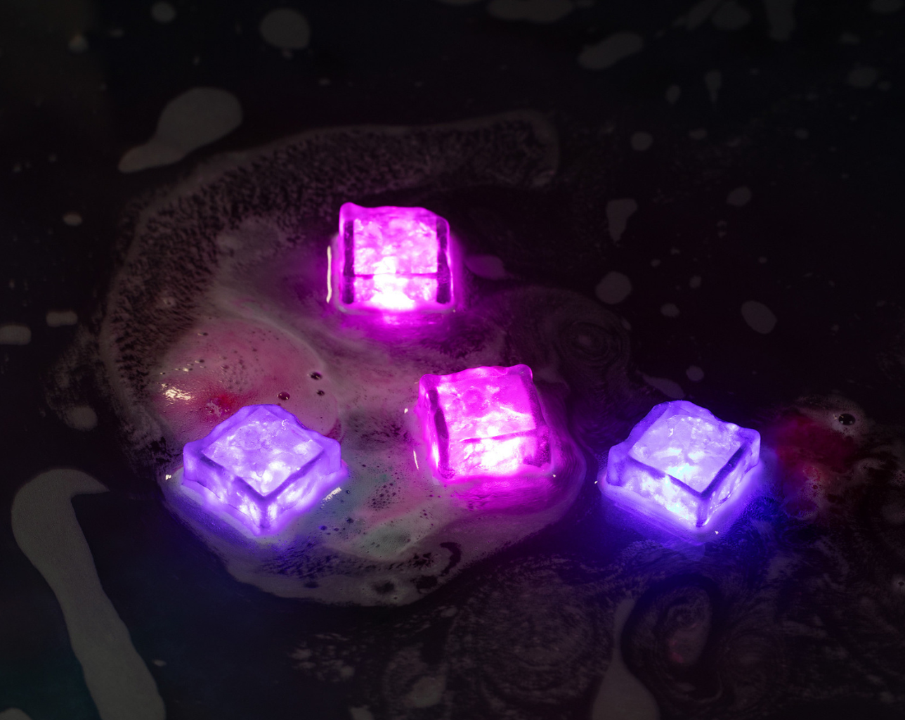 Watermelon Glo Bath Bomb (6oz) with LED Prize Inside