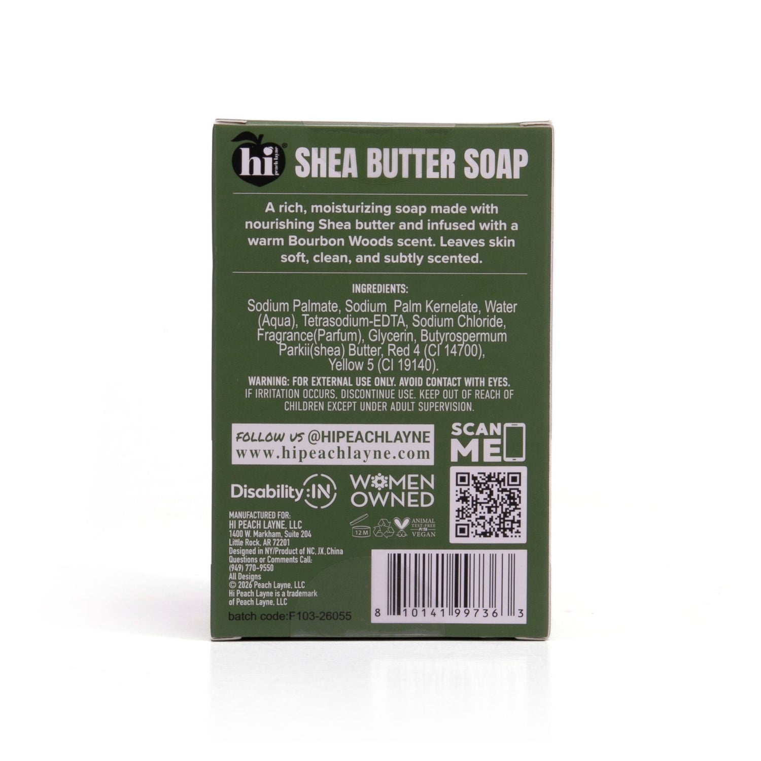 Hi Peach Layne, Father's Day Gift, Soap Bar, 5oz