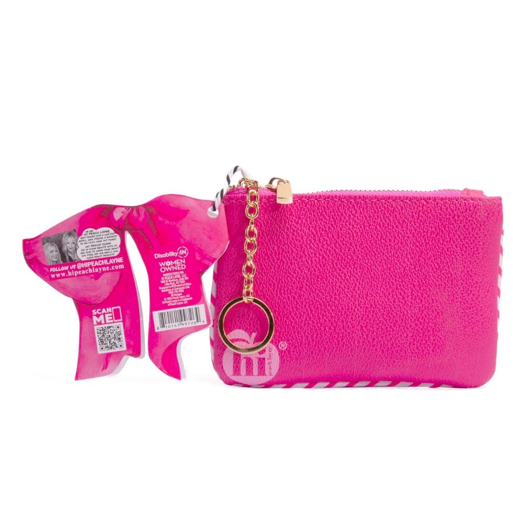 Cool Mom Needlepoint Keychain Pouch | Hi Peach Layne
