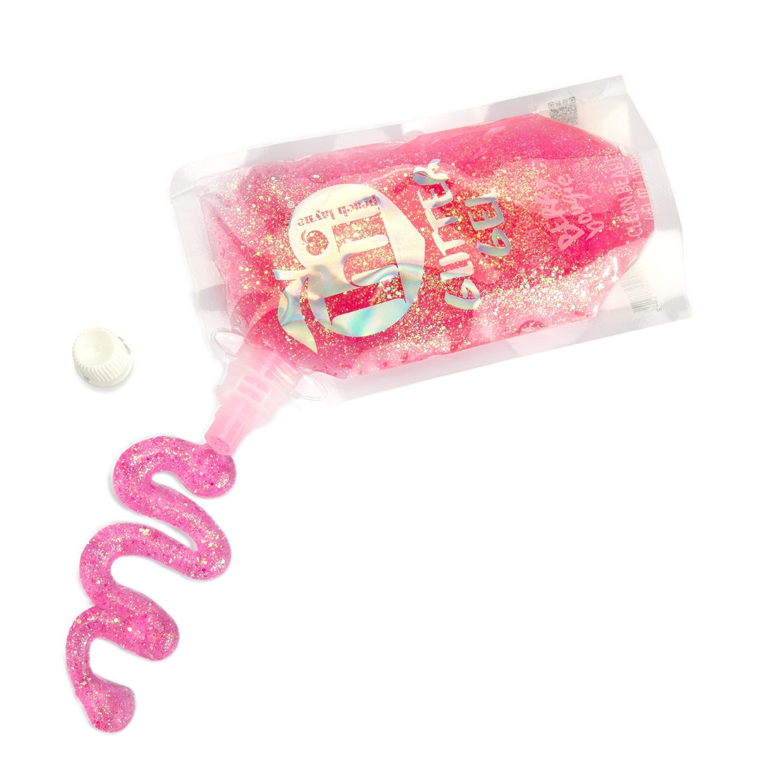 Hot Pink Glitter Gel