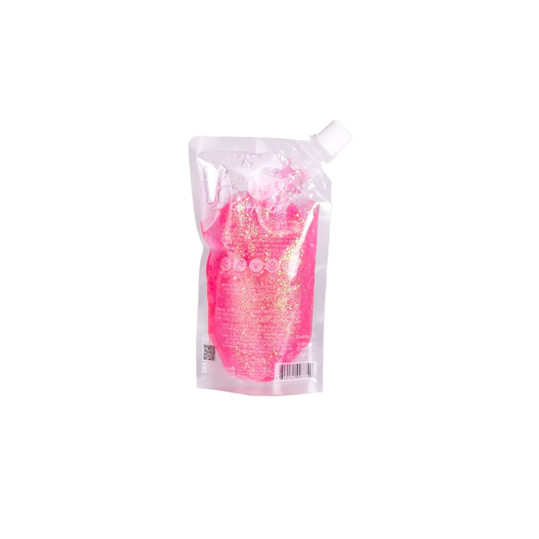 Hot Pink Glitter Gel
