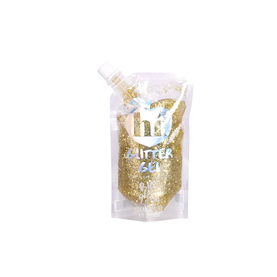 Gold Glitter Gel
