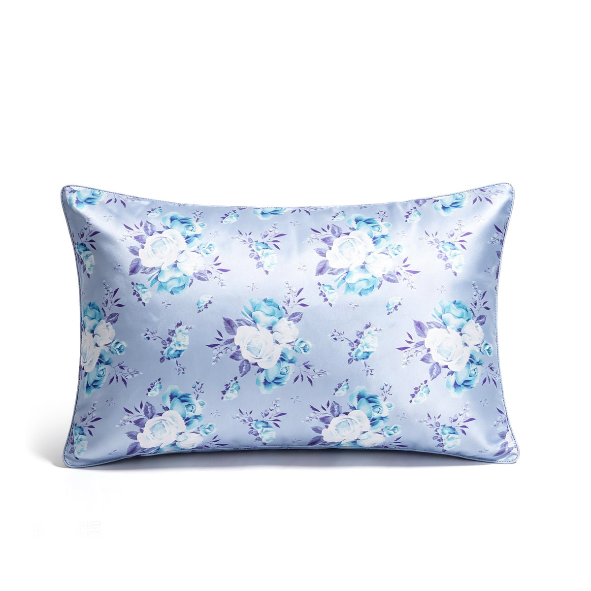 Blue Pillowcase, Eye mask and Scrunchie Set