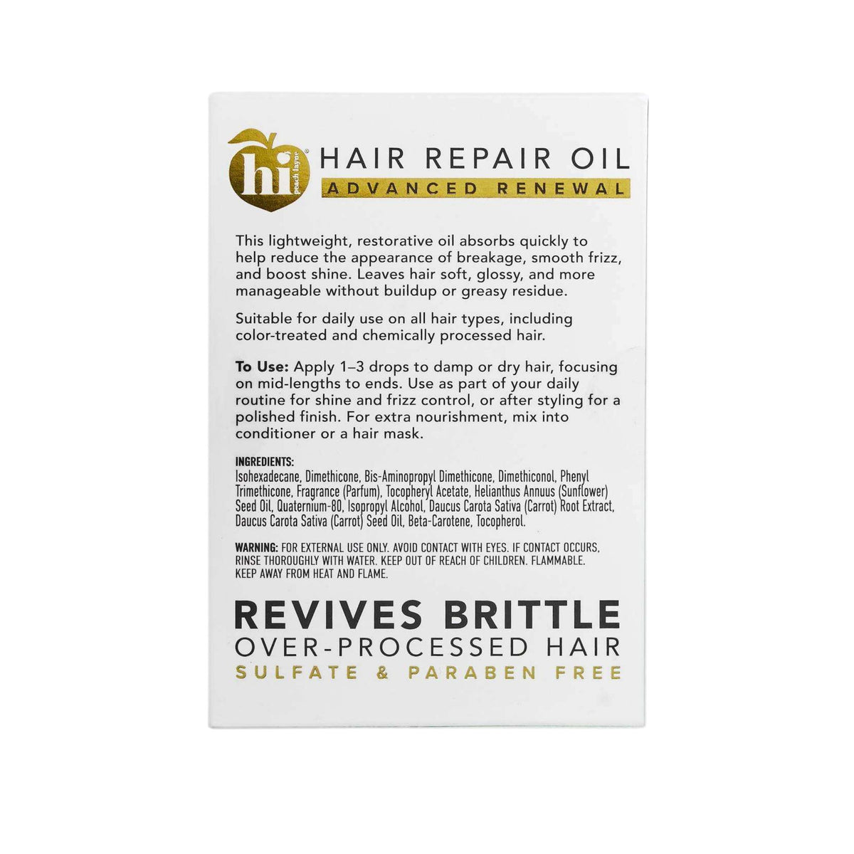 Hair Repair Oil