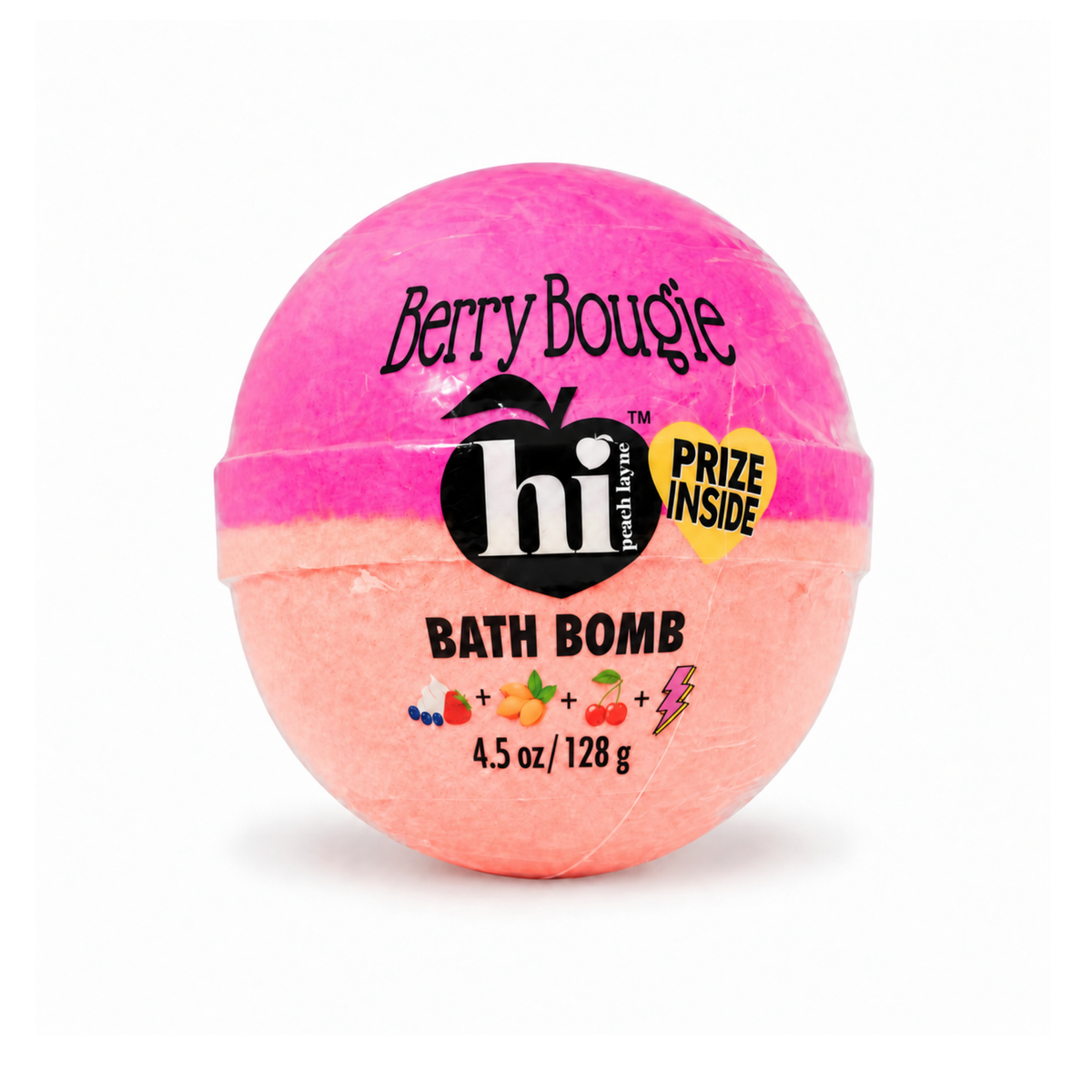 Berry Bougie Bath Bomb (4.5oz) with Prize Inside