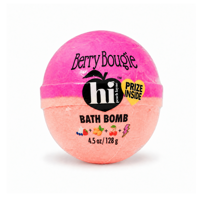 Berry Bougie Bath Bomb (4.5oz) with Prize Inside